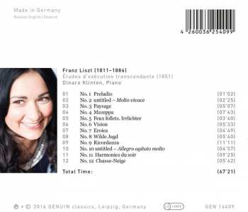 CD Franz Liszt: Études D'exécution Transcendante