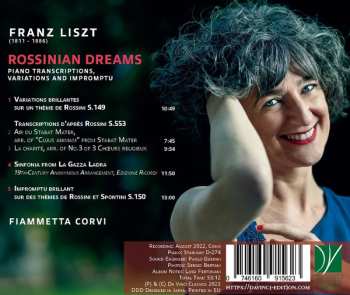 CD Franz Liszt: Rossinian Dreams (Piano Transcriptions, Variations And Impromptu)