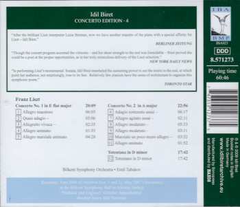 CD Franz Liszt: Piano Concertos Nos. 1 And 2