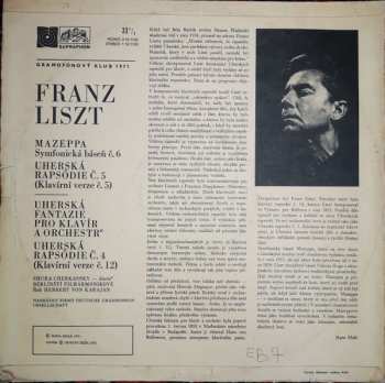 LP Berliner Philharmoniker: Mazeppa · Ungarische Fantasie · Ungarische Rhapsodien Nr. 4 Und Nr. 5
