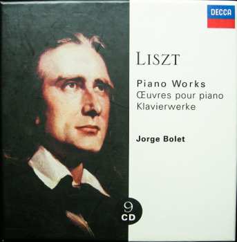 9CD/Dobozkészlet Franz Liszt: Piano Works = Œuvres Pour Piano = Klavierwerke