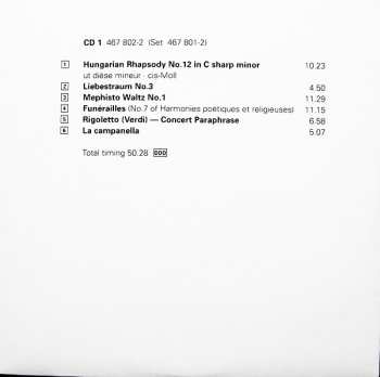 9CD/Dobozkészlet Franz Liszt: Piano Works = Œuvres Pour Piano = Klavierwerke