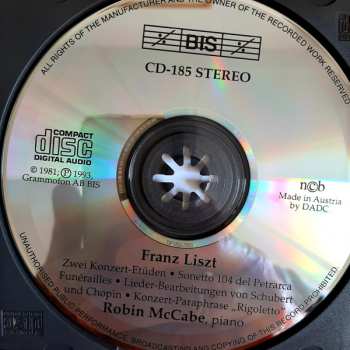 CD Franz Liszt: Robin McCabe Plays Liszt