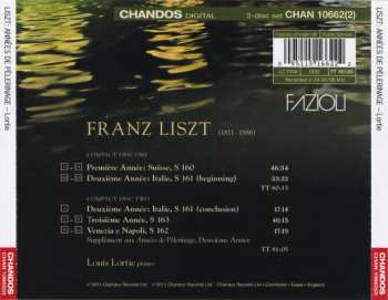 2CD Franz Liszt: The Complete Années De Pèlerinage