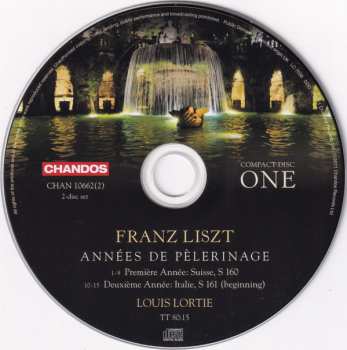 2CD Franz Liszt: The Complete Années De Pèlerinage