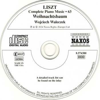 CD Franz Liszt: Liszt Piano Music • 63