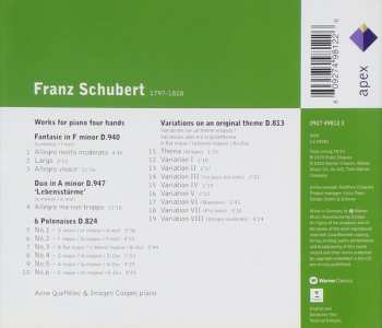 CD Franz Schubert: Works For Piano Four Hands