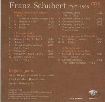 7CD/Dobozkészlet Franz Schubert: Complete String Quartets