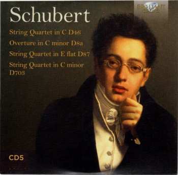 7CD/Dobozkészlet Franz Schubert: Complete String Quartets