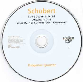 7CD/Dobozkészlet Franz Schubert: Complete String Quartets