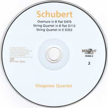 7CD/Dobozkészlet Franz Schubert: Complete String Quartets