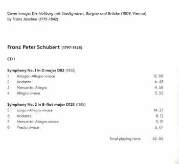 2SACD Franz Schubert: Early Symphonies And Stage Music