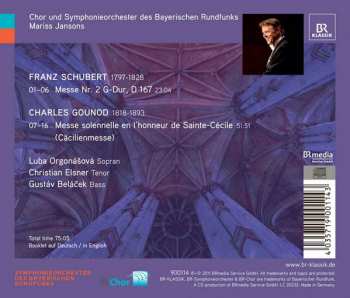 CD Franz Schubert: Mass in G minor & St. Cecilia Mass
