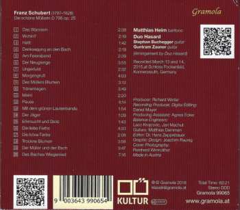 CD Franz Schubert: Die Schöne Müllerin