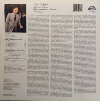 LP Franz Schubert: Moments Musicaux / Valses Sentimentales (Selection) /  2 Scherzos