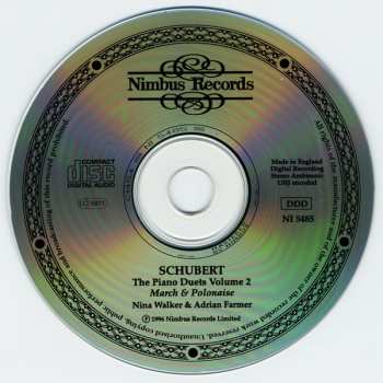 CD Franz Schubert: The Piano Duets Volume 2: March & Polonaise