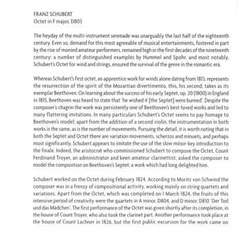 CD Franz Schubert: Octet