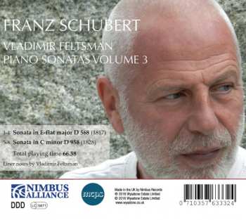 CD Franz Schubert: Piano Sonatas Volume 3