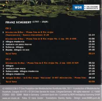 2CD Franz Schubert: Piano Trios