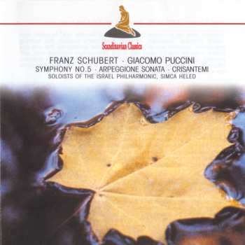 CD Giacomo Puccini: Symphony No.5 :  Arpegione Sonata : Crisantemi