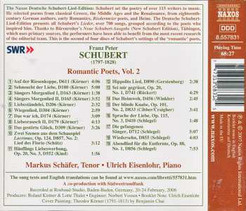 CD Franz Schubert: Romantic Poets, Vol. 2