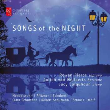CD Franz Schubert: Rowan Pierce & Julien Van Mellaerts - Songs Of The Night