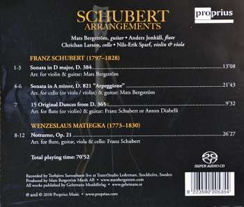 SACD Franz Schubert: Schubert Arrangements