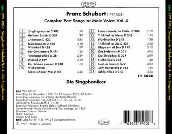5CD/Dobozkészlet Franz Schubert: Singphonic Schubert (Complete Edition )