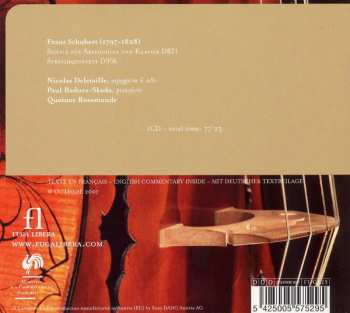 CD Franz Schubert: Sonate Für Arpeggione Und Klavier D821 / Streichquintett D956