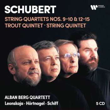 Album Franz Schubert: Streichquartette Nr.9,10,12-15