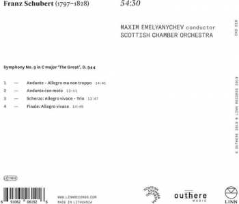 CD Franz Schubert: Symphony No. 9 In C Major, 'The Great'
