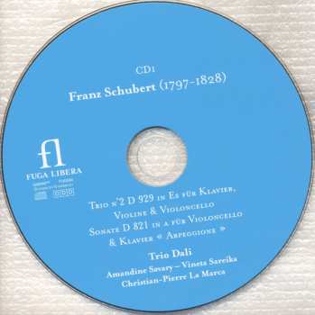 2CD Franz Schubert: Trios - Sonate "Arpeggione" - Fantasie