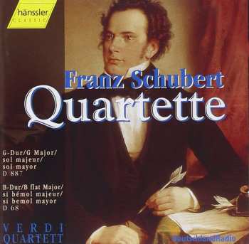 Album Franz Schubert: F. Schubert Streichquartette: G-Dur D 887 / B-Dur D 68