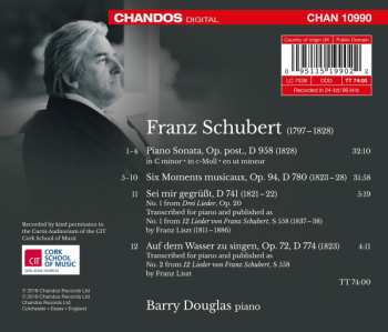 CD Franz Schubert: Works For Solo Piano: Volume 3