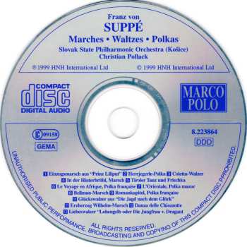 CD Franz von Suppé: Marches • Waltzes • Polkas