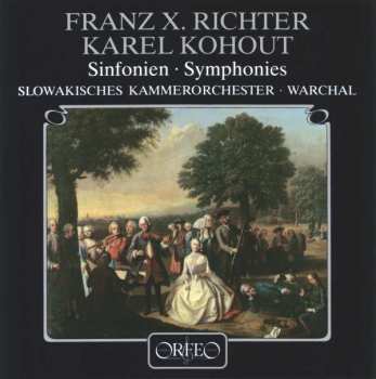 Album Franz Xaver Richter: Symphonien C-dur,g-dur,b-dur
