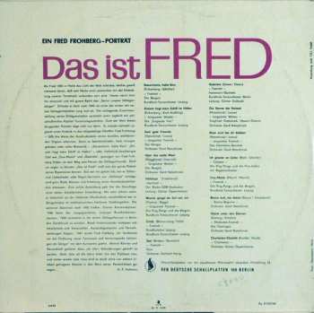 LP Fred Frohberg: Das Ist Fred (Ein Fred Frohberg-Porträt)