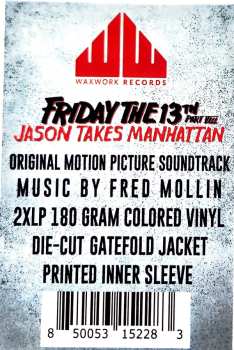 2LP Fred Mollin: Friday The 13th Part VIII: Jason Takes Manhattan (Original Motion Picture Soundtrack)