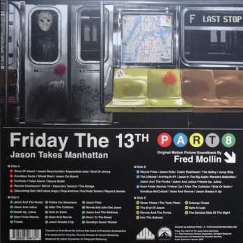 2LP Fred Mollin: Friday The 13th Part VIII: Jason Takes Manhattan (Original Motion Picture Soundtrack)