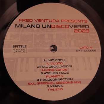 LP Fred Ventura: Milano Undiscovered 2023 (Modern Italo Disco, Synth Pop & House Experiments From Milan​’​s Underground)