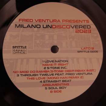 LP Fred Ventura: Milano Undiscovered 2023 (Modern Italo Disco, Synth Pop & House Experiments From Milan​’​s Underground)