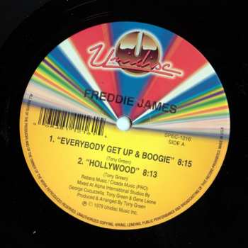 LP Freddie James: Everybody Get Up And Boogie