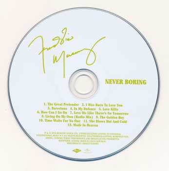 3CD/DVD/Dobozkészlet/Blu-ray Freddie Mercury: Never Boring LTD
