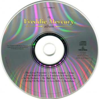 CD Freddie Mercury: The Freddie Mercury Album