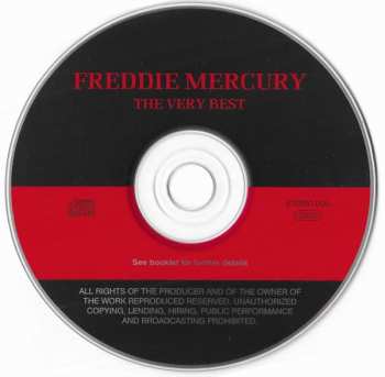 CD Freddie Mercury: The Very Best
