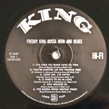 LP Freddie King: Bossa Nova And Blues