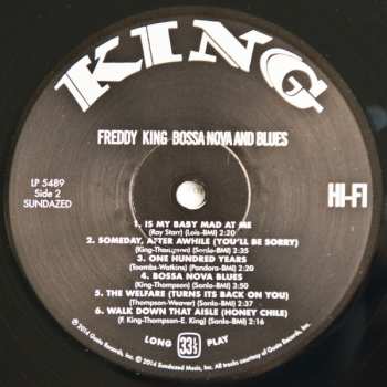 LP Freddie King: Bossa Nova And Blues