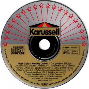 CD Freddy Quinn: Die großen Erfolge