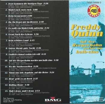 3CD/Dobozkészlet Freddy Quinn: Junge, Komm Bald Wieder: Seine Größten Erfolge