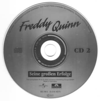 3CD/Dobozkészlet Freddy Quinn: Seine Großen Erfolge